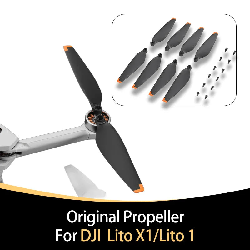 Original Propellers for Lito X1 / Lito 1 Low Noise High Efficiency Stable Flight Lightweight Durable Replacement Accessories