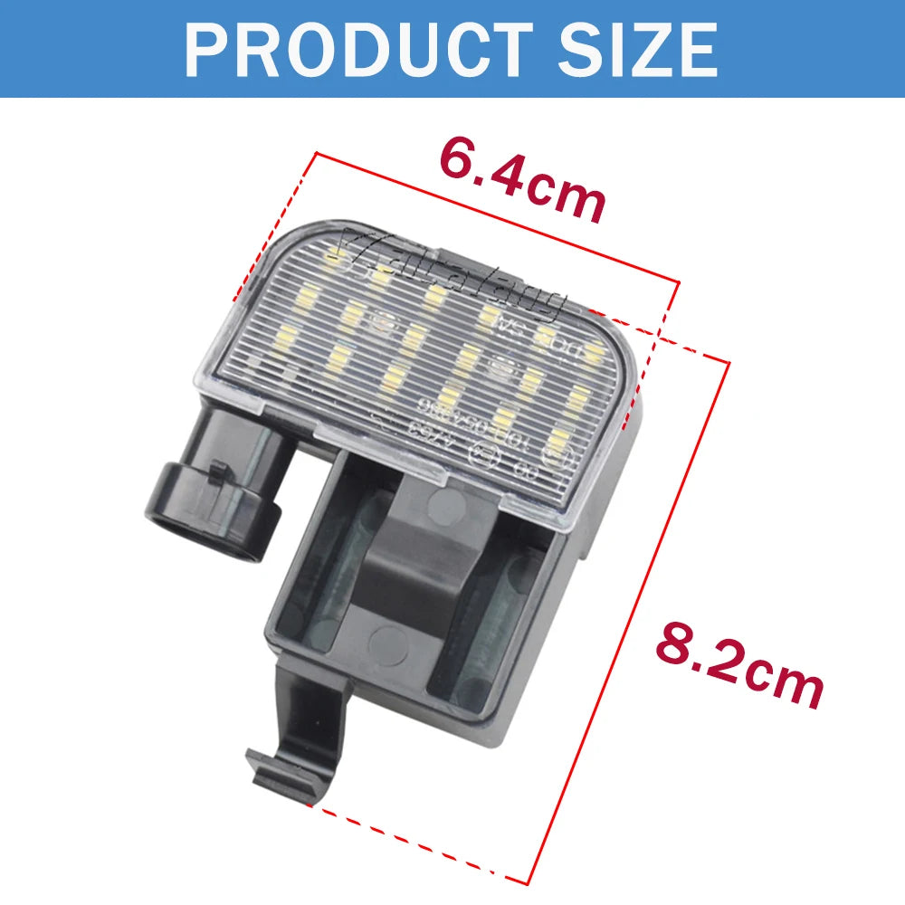 For Chevrolet Chevy Express 1500 2500 3500 Silverado Venture GMC Savana White LED Under Hood Courtesy Truck Lights OEM 12450086