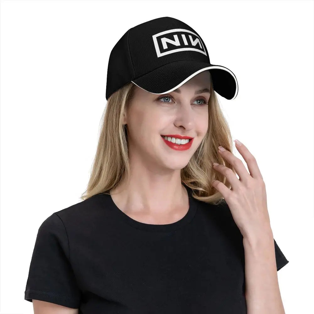MMAlto Unisex Nine Inch Nails NIN Logo Baseball Cap – Hip Hop Streetwear Summer Hat