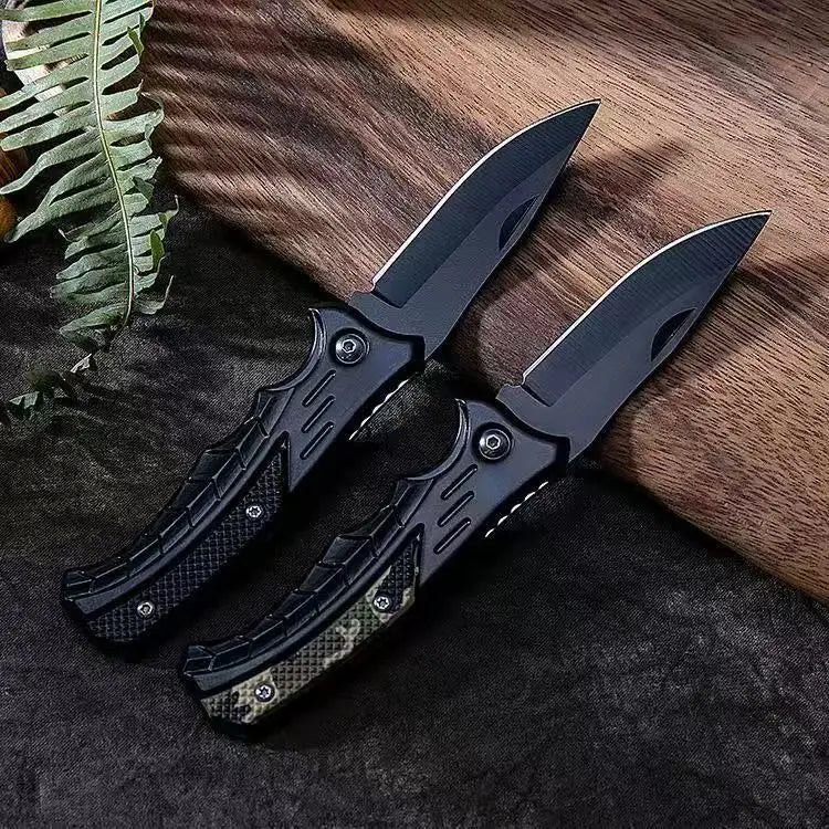 New Multifunctional Outdoor Folding Knife Stainless Steel Tactical Camping Fruit Knife Portable Kitchenware And Dining