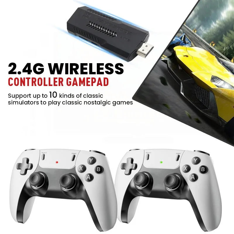 X2 Pro Retro Game Console – 50,000+ Games, 40+ Emulators, 4K HD & Wireless Controllers | PS1/N64/DC