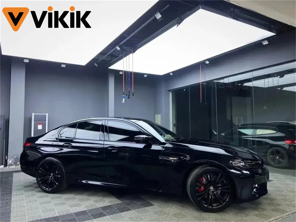 PET Glossy Piano Black Car Body Film Vinyl Wrap Styling Decal Self Adhesive Motorcycle Car Color Change Sticker