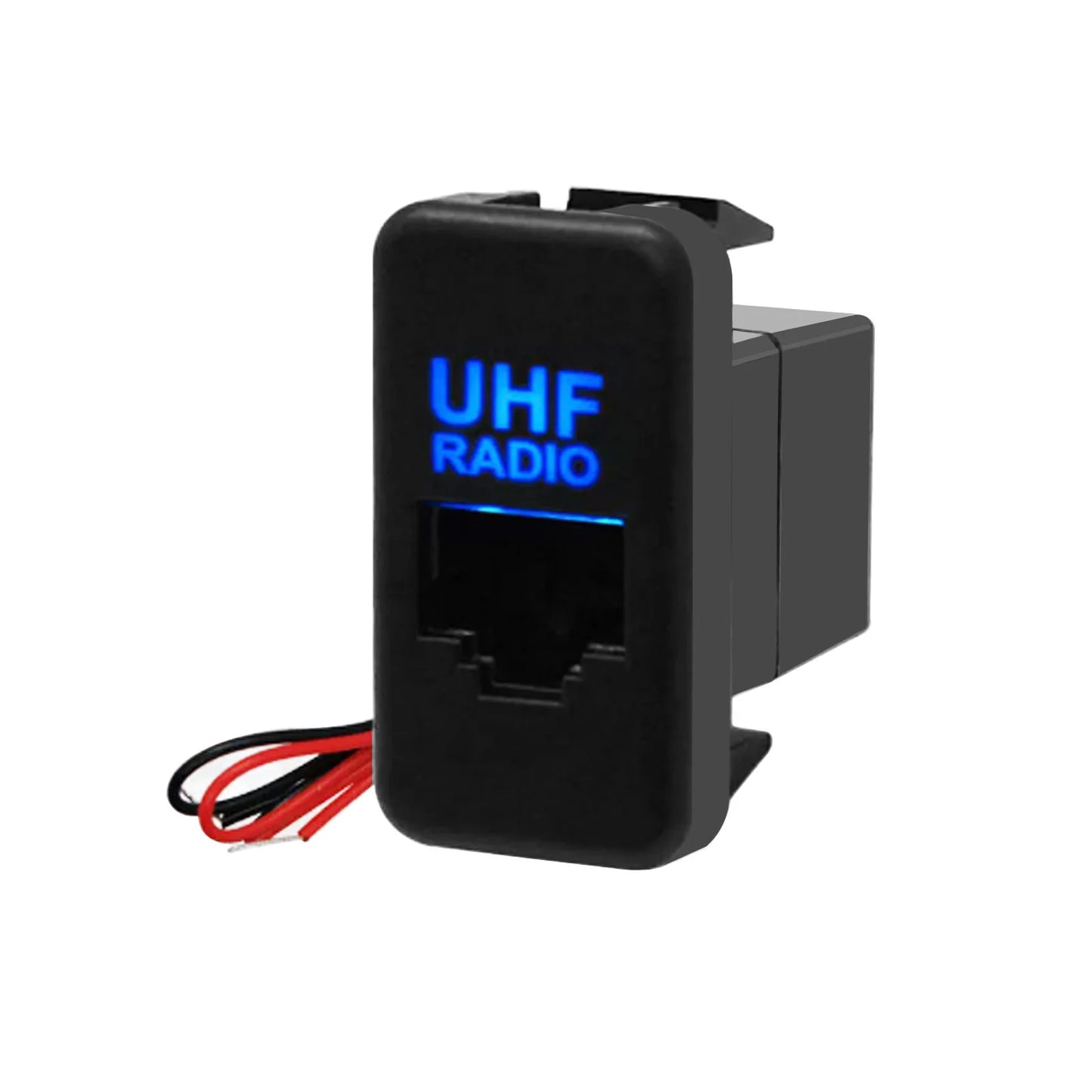 Car Push Switch Blue Led For Toyota Tacoma FJ LandCruiser 4Runner Highlander Hilux Prado LED DRL Light Bar On Off Push Button