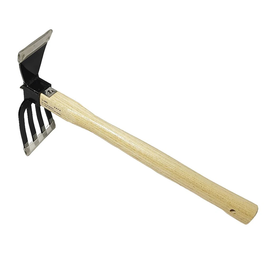 5-Claw Garden Rake & Hand Cultivator – Mini Hoe & Tiller for Soil Prep, Weeding & Planting