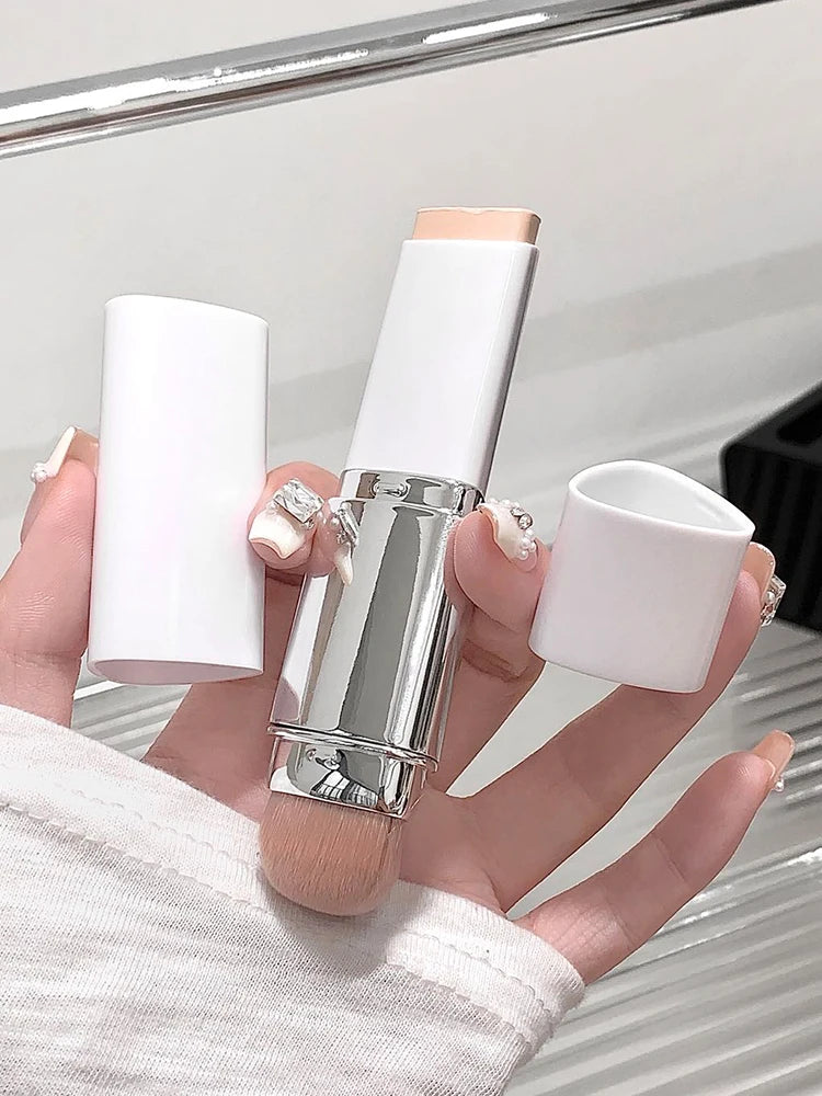 Kakashow Lazy foundation make-up Stick Natural Moisturizing Fit Non drying foundation make-up Stick Suitable for All Skin Tones