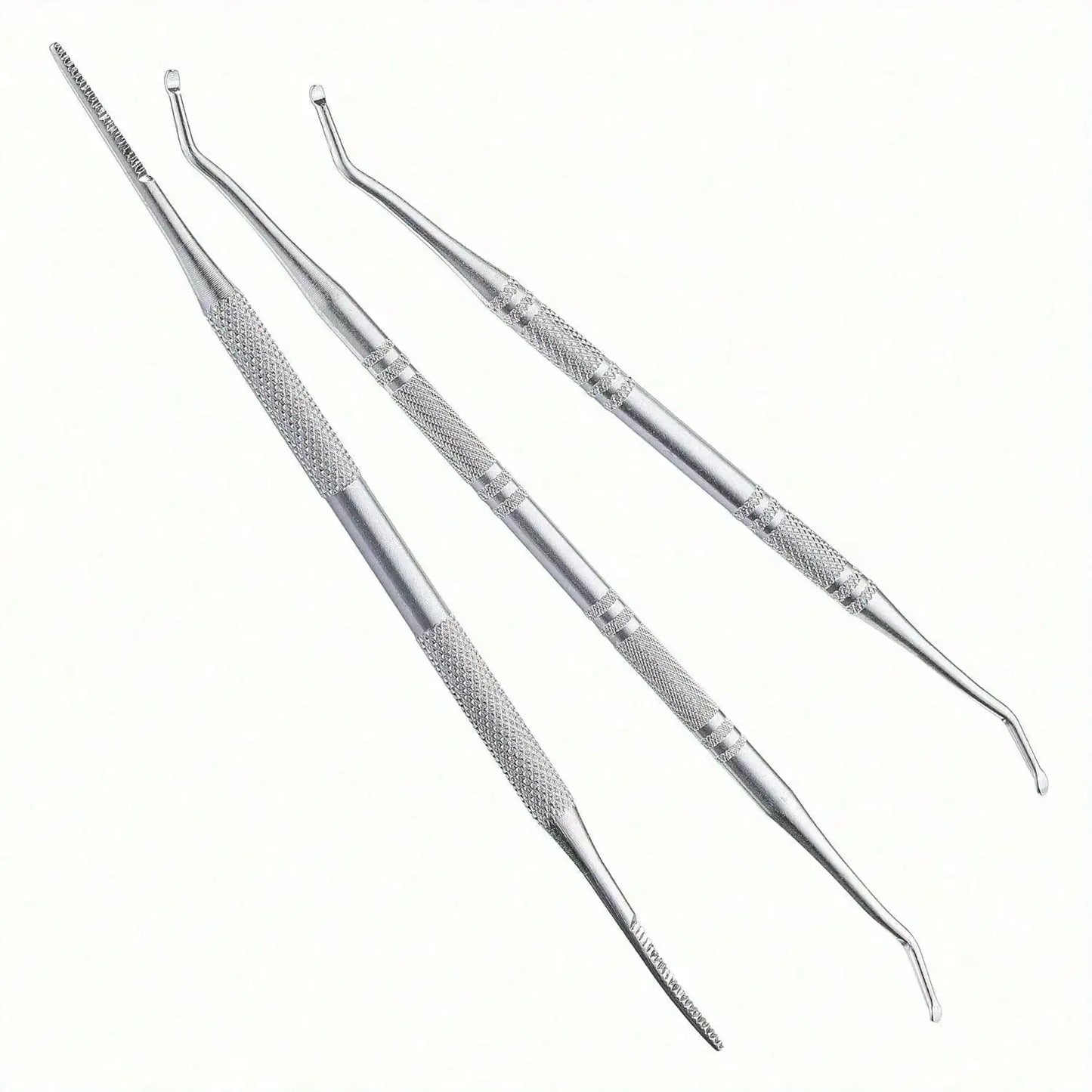 3pcs Nail Stain Removal Tool, Multifunctional Nail File, Pedicure Tool Beauty File, Ingrown Toenail Tool Pedicure Nail Cleaner