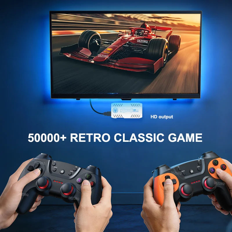 2026 X10 Pro 128G Built In 50000 Retro Games 50 Emulators Videojuegos Consola Rechargeable Gamepad X10 Pro Game Stick 4K