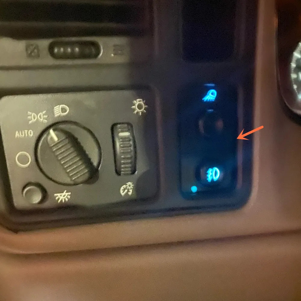Headlight & Fog Lamp Control Switch — Chevrolet Silverado, Tahoe, Suburban, Avalanche & GMC Sierra/Yukon