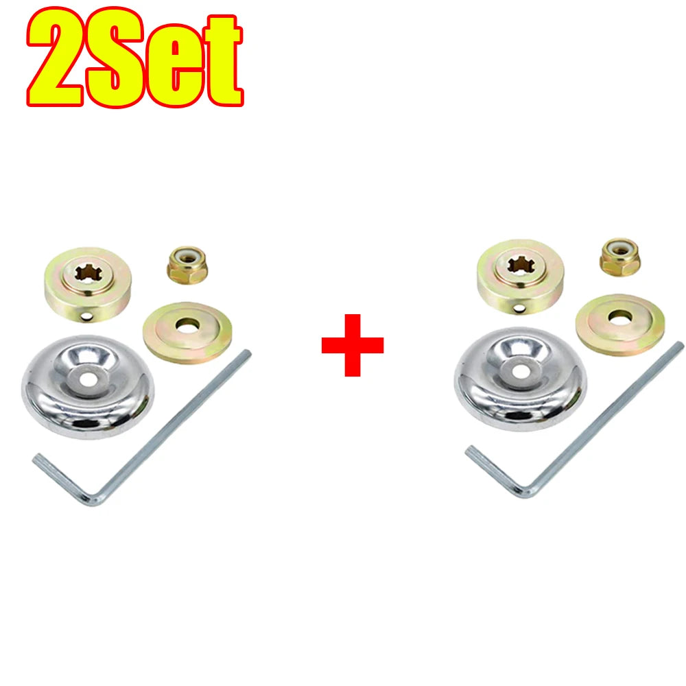 Weed Brush Trimmer Head - Durable Steel Wire Cutter Tool