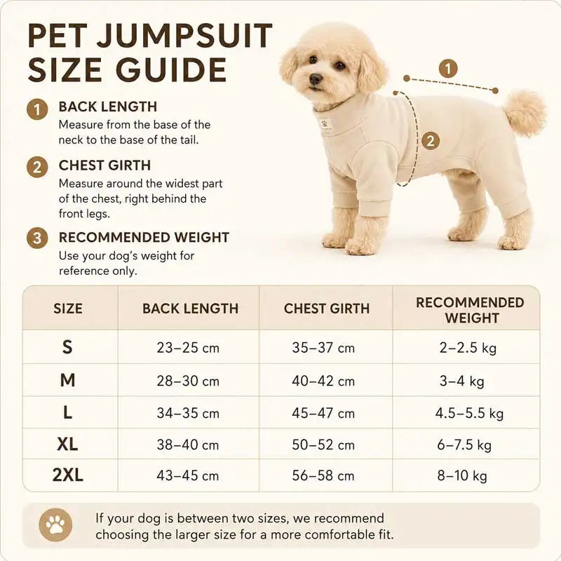 Soft Stretchy Dog Pajamas - Small & Medium Dogs – photo 3