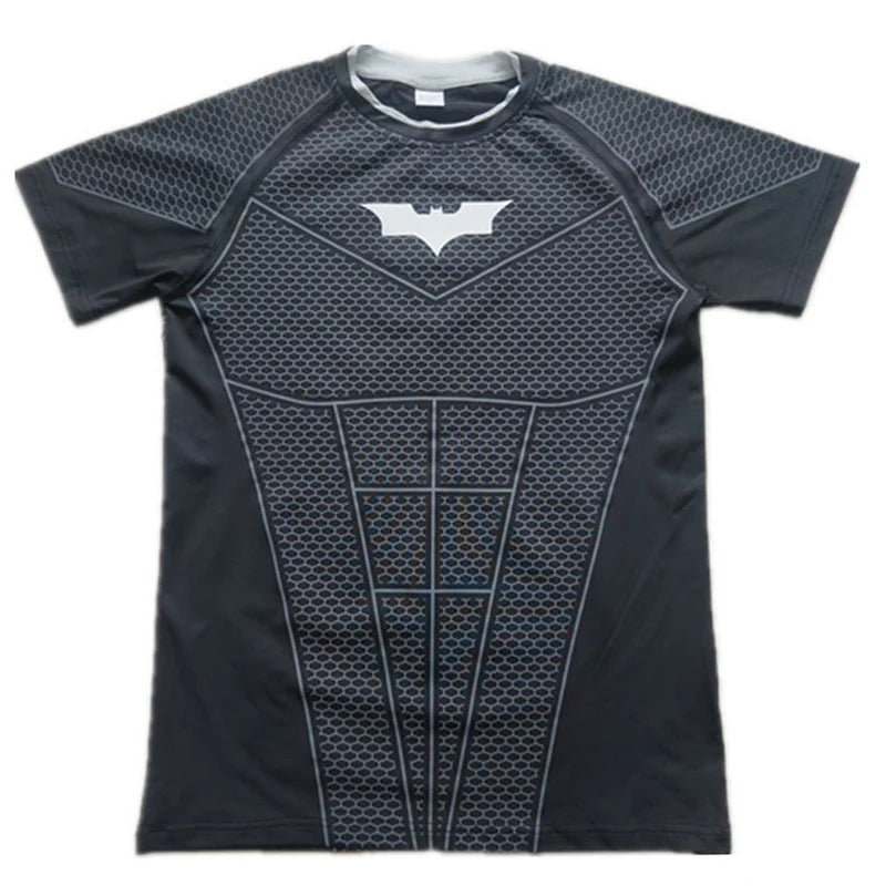 Men's Compression T-Shirt — Quick-Dry Short Sleeve Gym Top