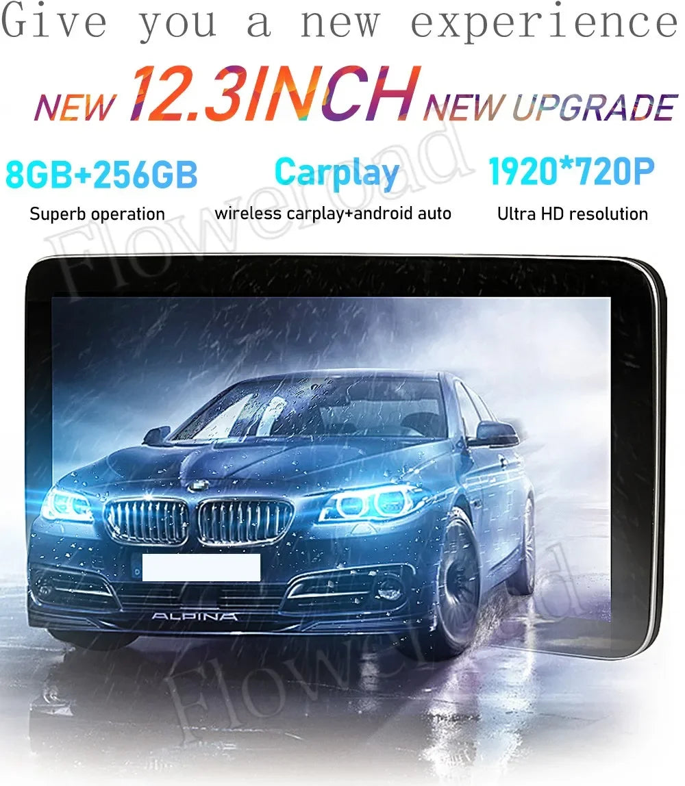 12.3 Inch Android 15 For GMC Yukon Chevrolet Tahoe Silverado 2007 - 2013 Car Radio Multimedia Player GPS Head Unit Auto StereoBT