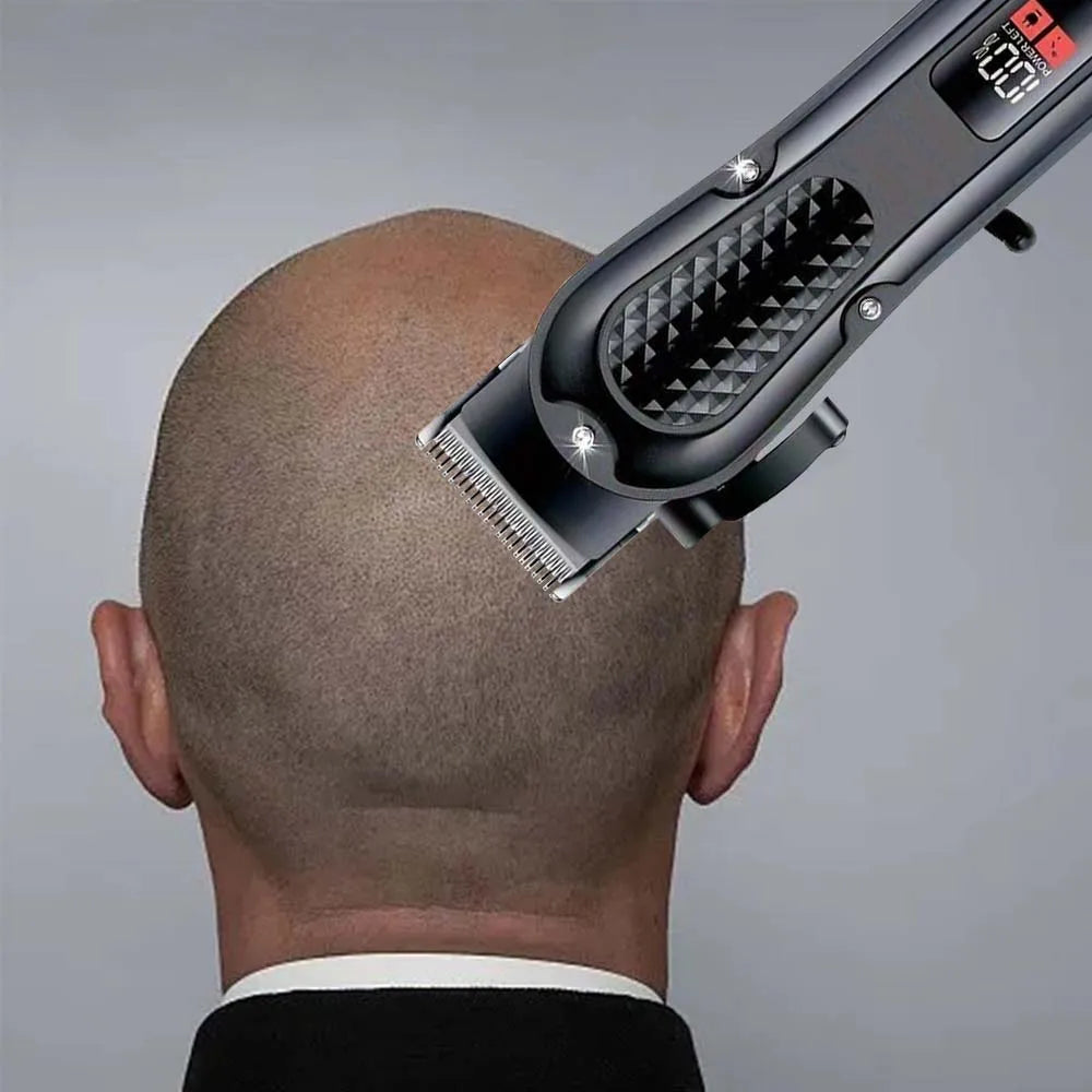Professional Cordless Hair Clipper for Men Electric Barber Clipper & Trimmer Rechargeable Men's Hair Cutting Tools