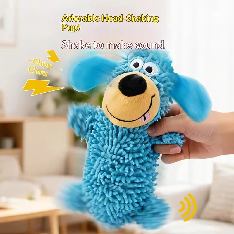 Stuffed Squeaky Dog Doll - Chew Toy for Small & Medium Dogs