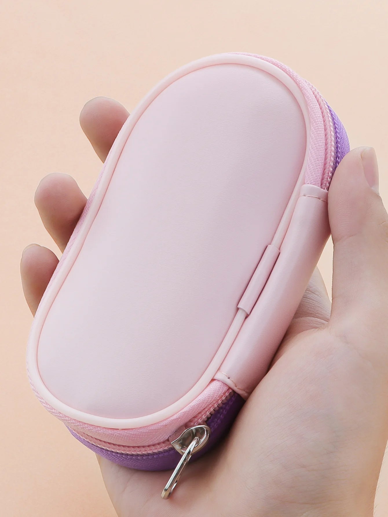 10pcs Pink Makeup Brush Set for Beginners Mini Portable Foundation Eyeshadow Brushes with Crystal Handle Includes Brush Pouch