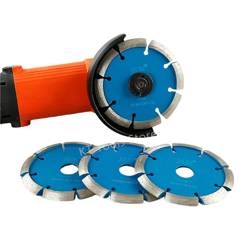 110mm Diamond Crack Chaser Blade with 7/8/10mm Thickness Circular Saw Blade Groove Cutting Disc For Wall Concrete Marble Granite