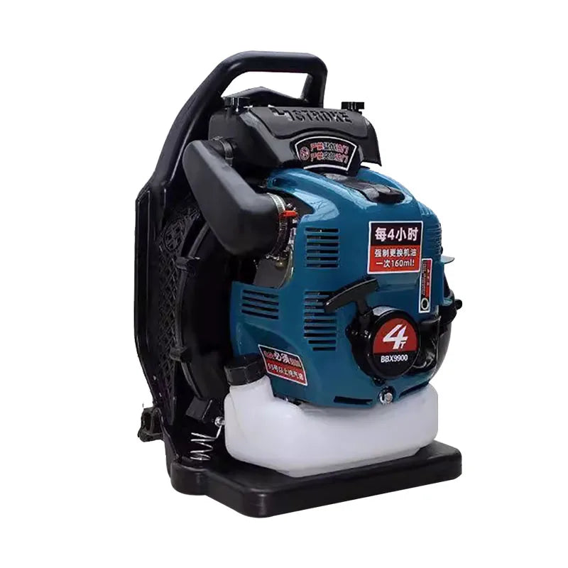 High-Power 4-Stroke 75.6cc Gas Leaf Blower for Large Yards
