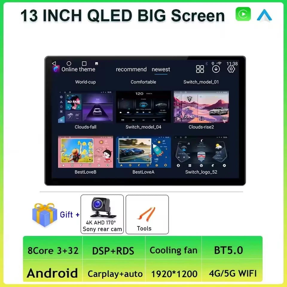 Android Car Stereo for Peugeot 3008, 4008 & 5008 (2017–2020) — CarPlay, Android Auto, GPS Navigation