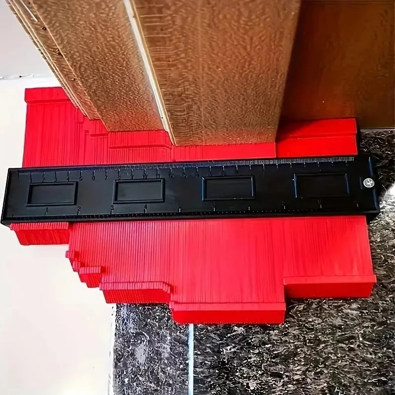 Profile Contour Gauge Ruler, Tile & Woodworking Shape Copier