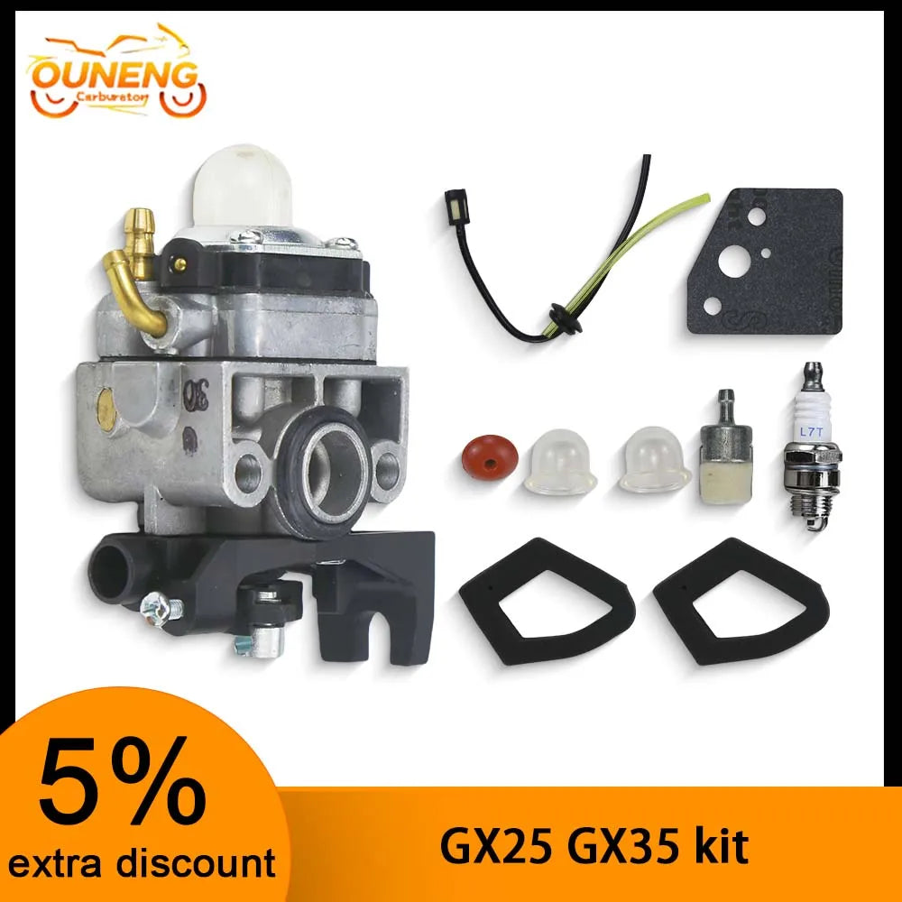 GX35 Lawn Mower Carburetor For Honda GX25 GX35 HHB25 HHT35 HHH25 HHT35S 16100-Z0H-825 16100-Z0H-053 4-stroke Micro Motors