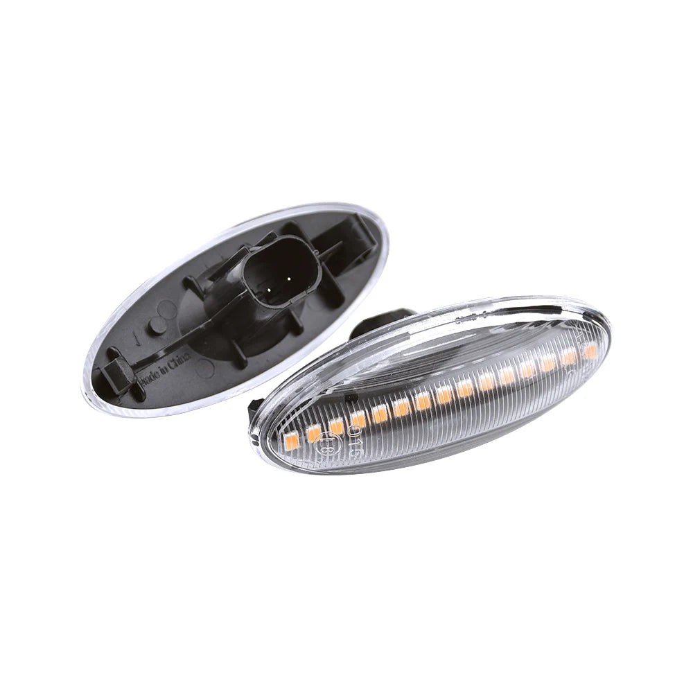 1 Pair LED Car Dynamic Side Marker Blinker Light For Toyota Yaris COROLLA Auris Mk1 E15 RAV4 Mk3 Etios Scroll Turn Signal Lamp