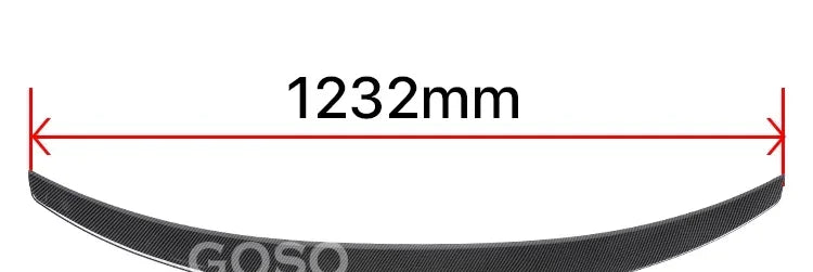 Carbon Fiber Rear Bumper Lip Trunk Wing MP M4 PSM Style Roof Spoiler Kit For BMW 3 Series F30 F31 F35 2026-2026 Gloss Black
