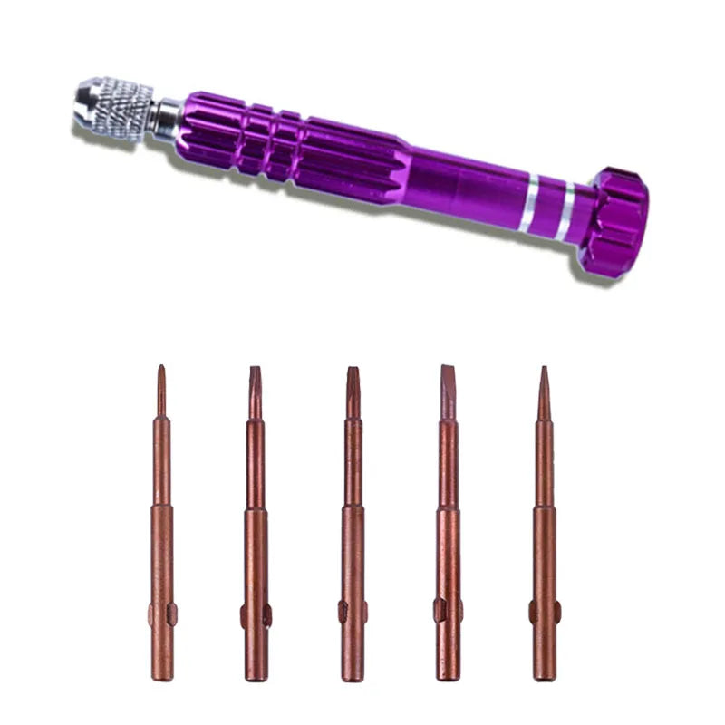 2026 5 in 1 Screwdriver Repair Kit Screwdriver for Phone Opening Tools Phone Repair Tools for Iphone Huawei Xiaomi /Color Random