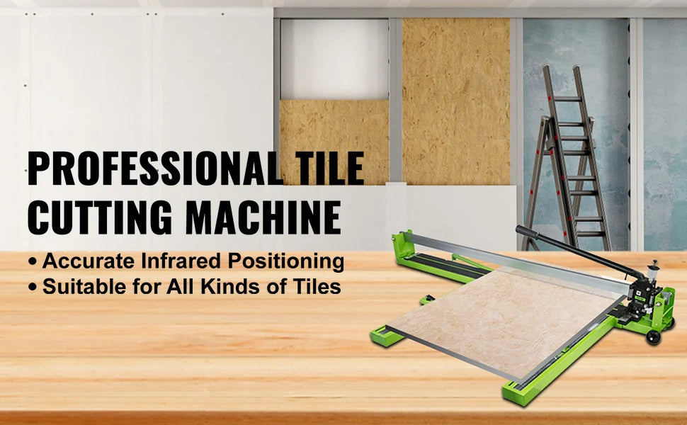 Manual Tile Cutter with Laser Guide, 31.5 to 47 Inch