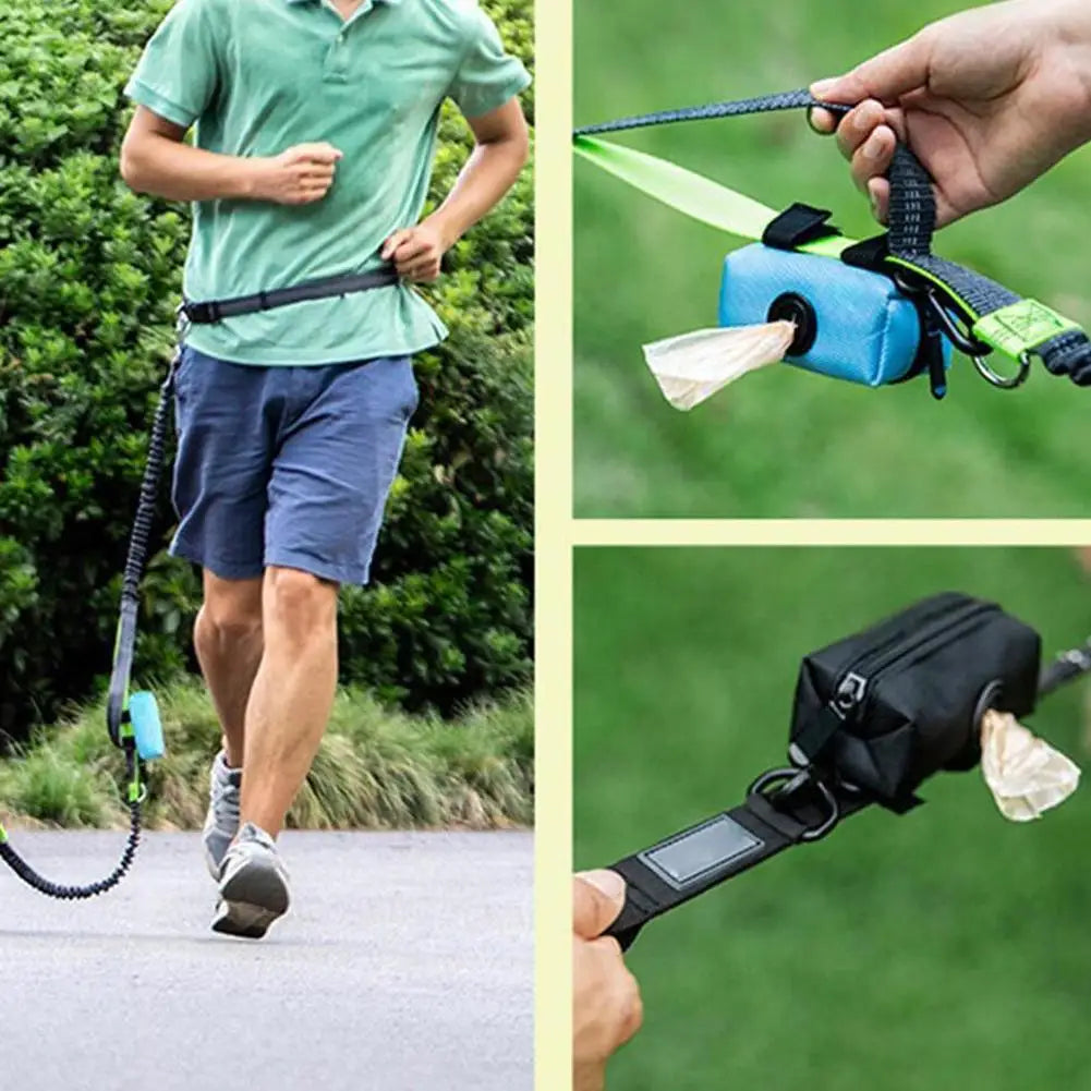 Leash-Mount Dog Waste Bag Dispenser - Puppy Walking Holder – photo 3