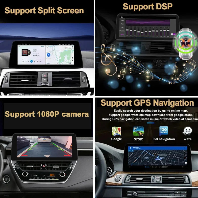 12.3" Car Stereo with Apple CarPlay & Android Auto, Compatible with Toyota Prado LC250 (2024-2025)