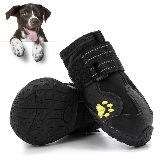 Waterproof Dog Boots - Anti-Slip Paw Protectors, All Season