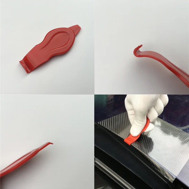 Vinyl Wrap Tool Kit — Rubber Squeegee, Scraper & Film Application Set for Car Wraps, Window Tint & Glass Film