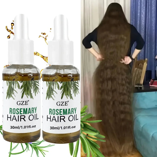 Rosemary Hair Oil for Scalp 2-Pack – 30ml Nourishing Treatment