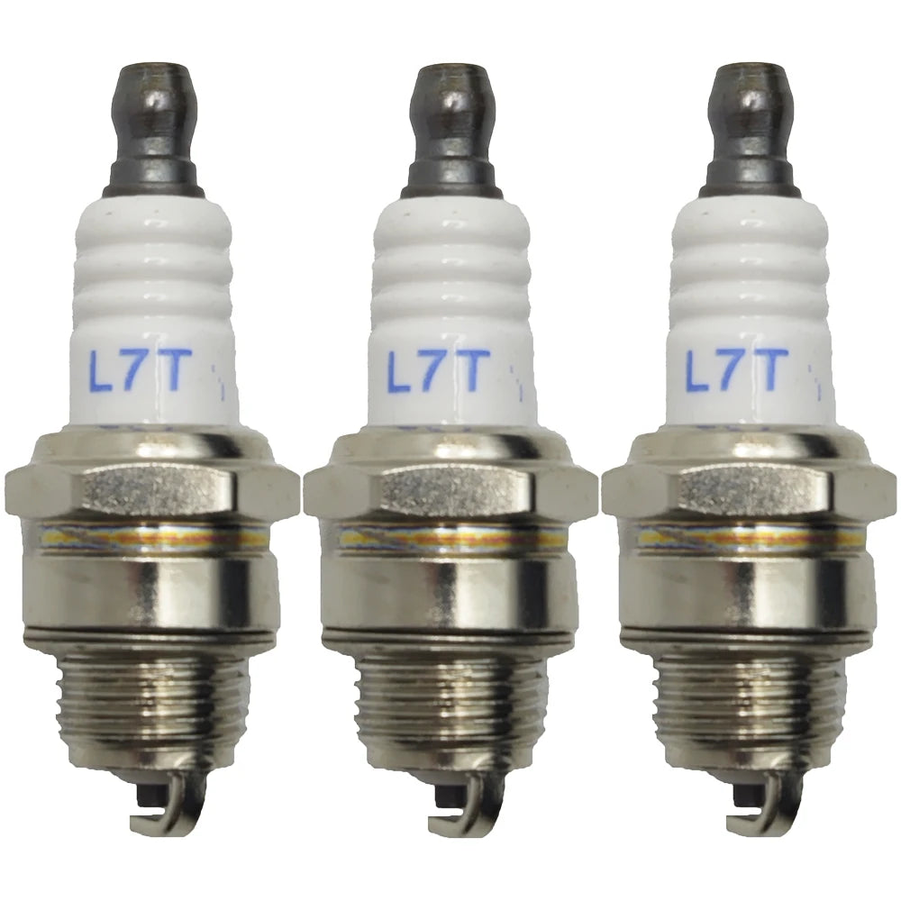 1/2/3pcs L7T Spark Plug For Chainsaw and Brush Cutter motosierra gasolina Chainsaws Spare Parts Garden Tools