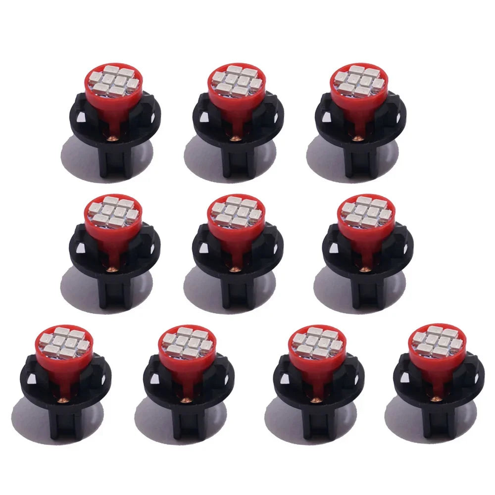 T10 W5W LED Dashboard & Gauge Cluster Bulbs (10-Pack)