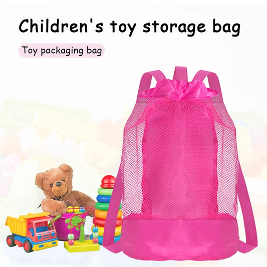 Outdoor Beach Bag Beach Toy Storage Bag Swimming Suit And Miscellaneous Storage Bag Shoulder Carrying Storage Bag Tourist Beach