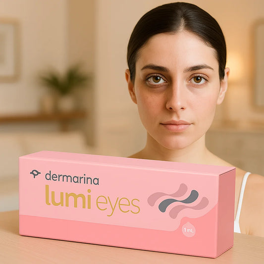 Lumi Eyes Hyaluronic Acid Eye Serum – Dark Circle & Eye Bag Treatment | Korean Skincare Set