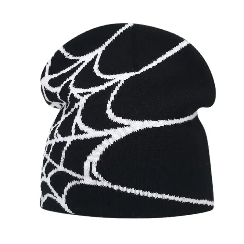 Y2K Letter Knit Beanie, Warm Ski Hat