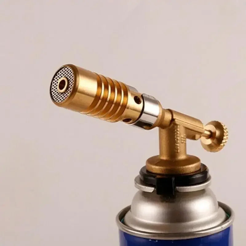Portable Gas Burner Welding Torch High Temperature Copper Brass Blowtorch for Brazing Soldering Plumb Tools