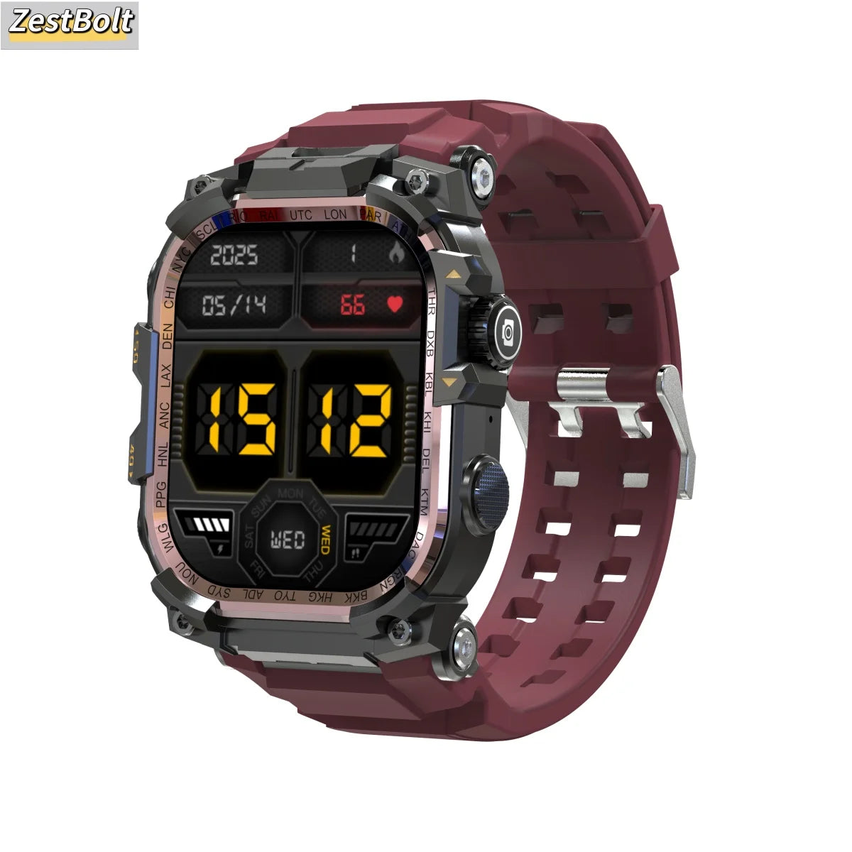 Q888 Smart Watch 4G SIM Full Network Android 10.0 OS GPS WiFi 2.06-inch Rotating Camera 32GB RAM 256GB Storage Latest Model