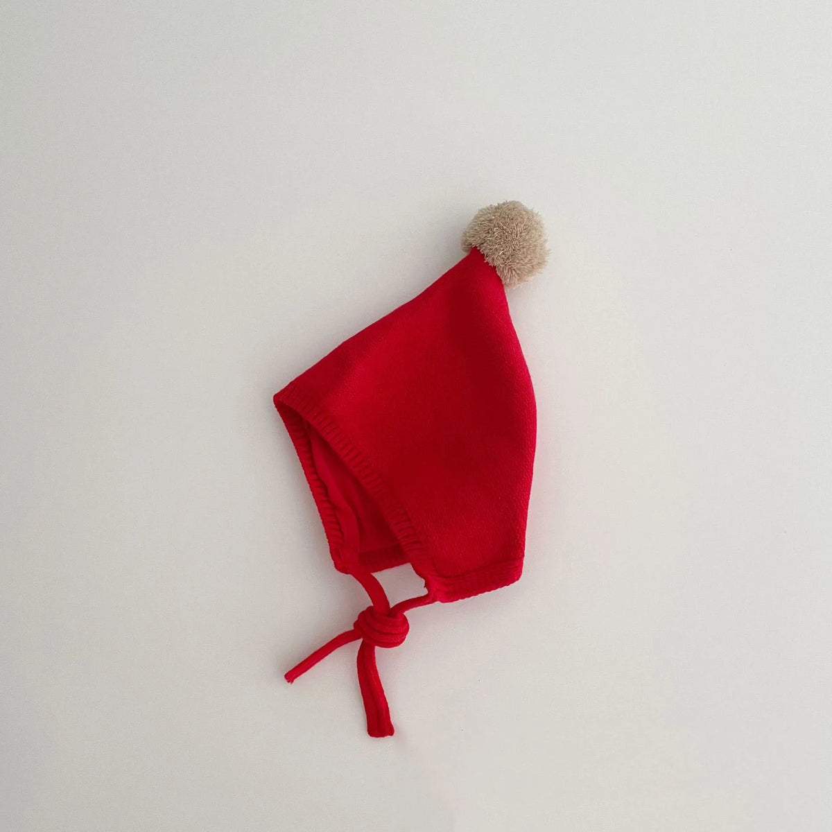 Kids Pom Pom Ear Flap Hat - Knit Toddler Bonnet Beanie - photo 10