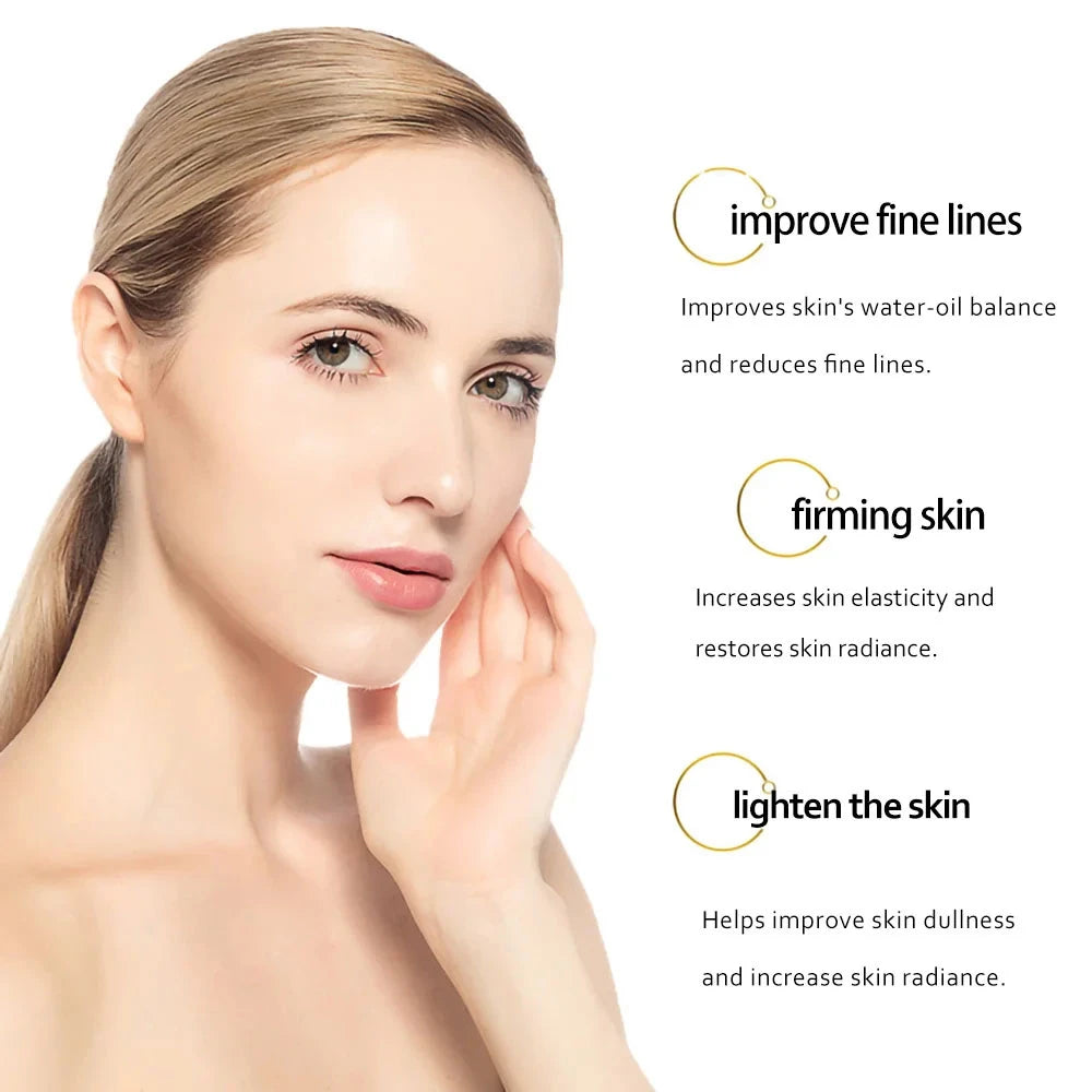 24K Gold Hyaluronic Acid Nicotinamide Face Serum Moisturize Softening The Skin, Preventing Dryness and Cracking Facial Essence