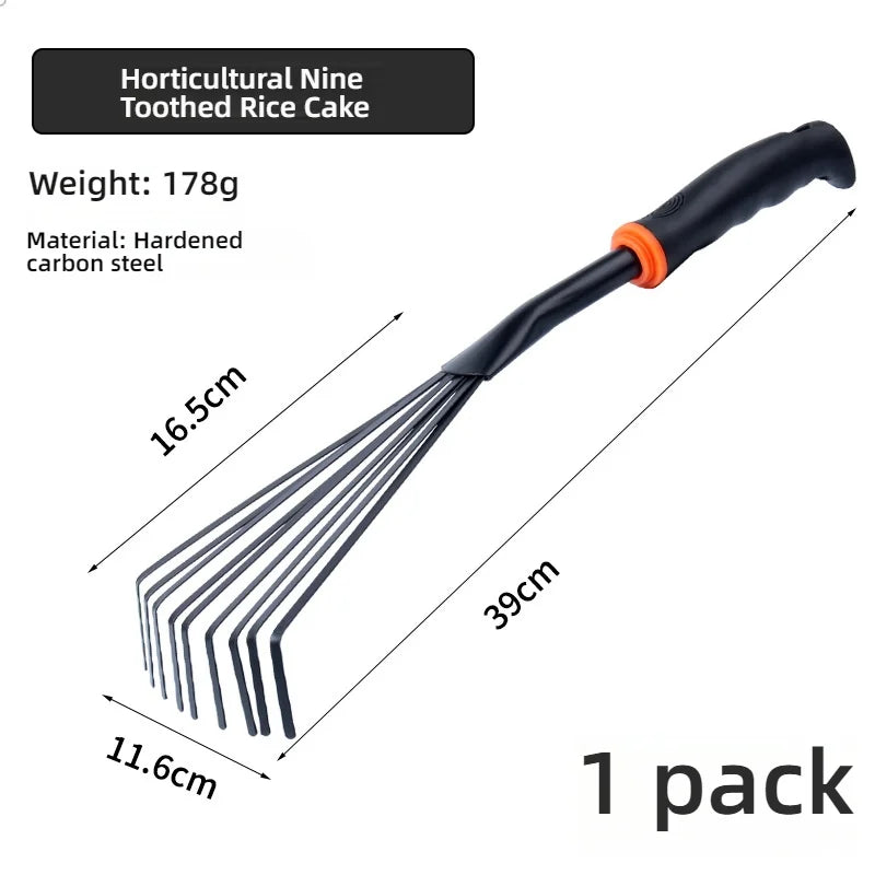 7-Piece Garden Tool Set — Mini Shovel, Rake & Trowel Kit for Planting