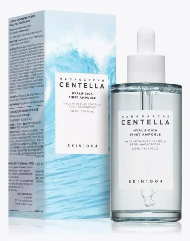 Korean Centella Ampoule Serum — Calming Pore-Refining Essence