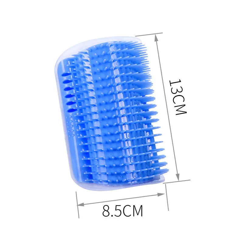 Cat Self-Groomer & Scratcher - Wall Corner Massage Brush – photo 8