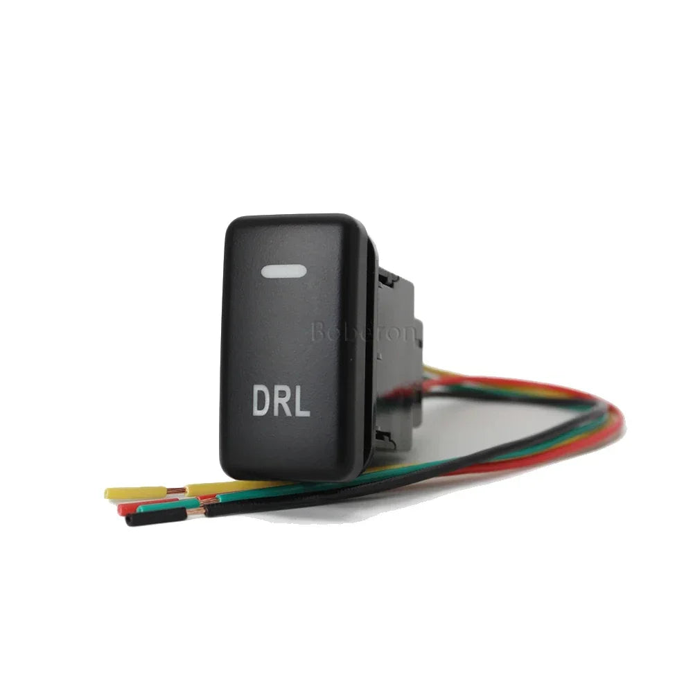 Car LED DRL Light Power On Off Front Rear Fog Lamp Spotlights Button Switch For Toyota FJ Land Cruiser Prado 120 LC100