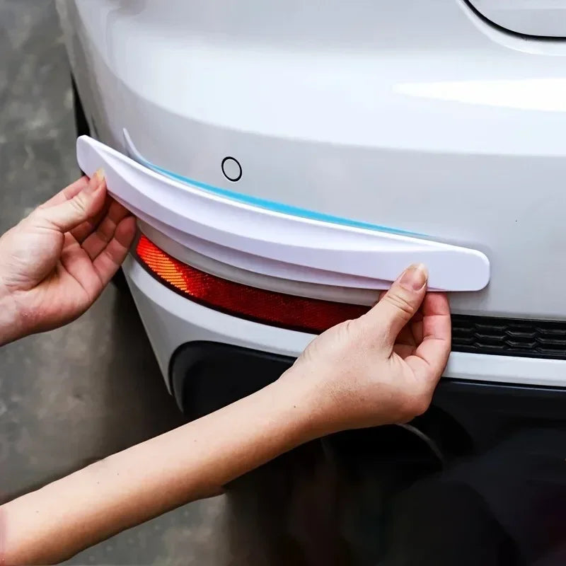 2Pcs Car Bumper Protector Strip Guard Corner Protection Strips Scratch Protector Crash Anti Collision Auto Accessories