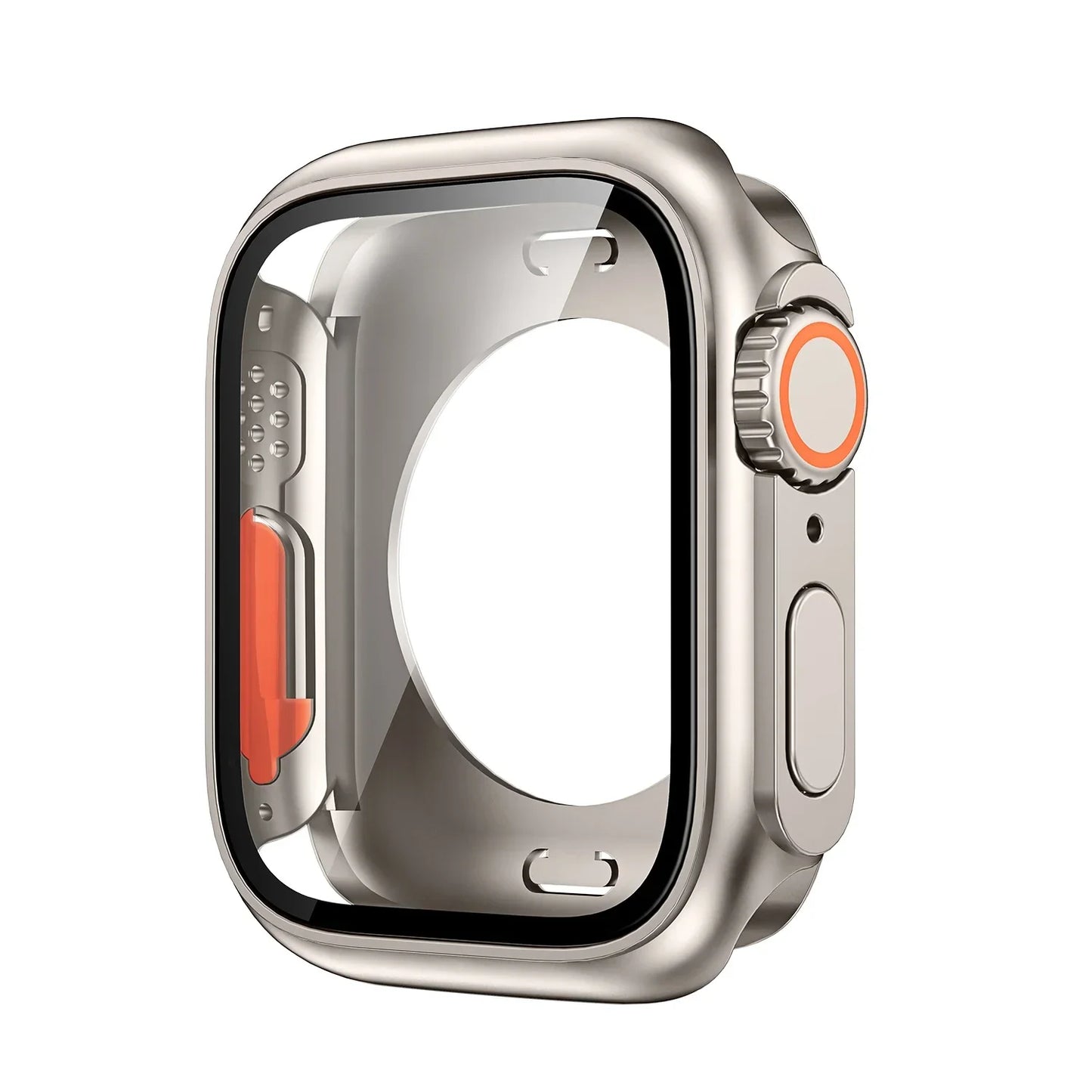 Screen Protector Cover for Apple Watch 46mm 45 44 40 41 42mm Hard PC Front Rear Bumper Case iwatch 10 987 SE 654 Change To Ultra