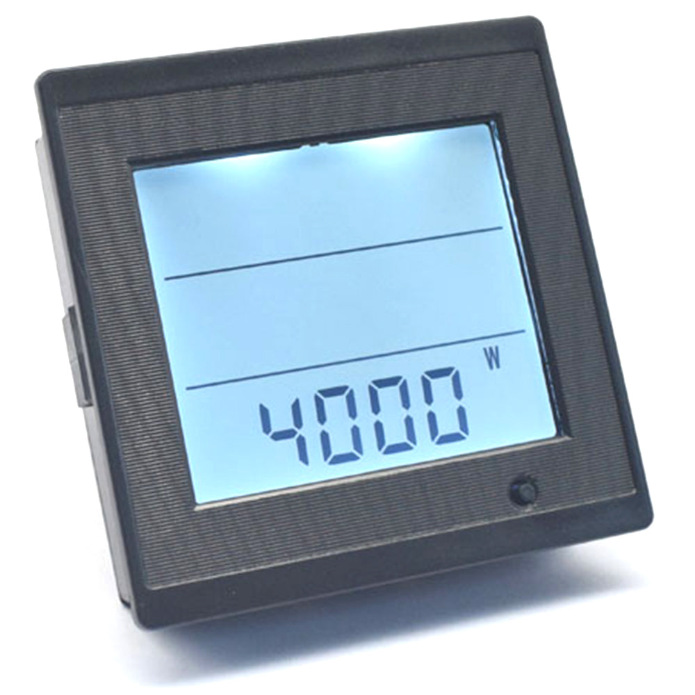 DC 6-200V 20A Voltage Current Meter LCD Digital Display Power Consumption Impedance Multi-Function Meter Tester Tools With Alarm