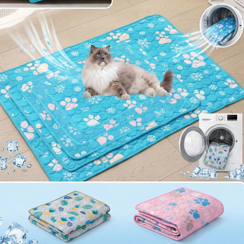 Summer Cooling Pad for Dogs & Cats - Sofa & Floor Ice Mat – photo 3